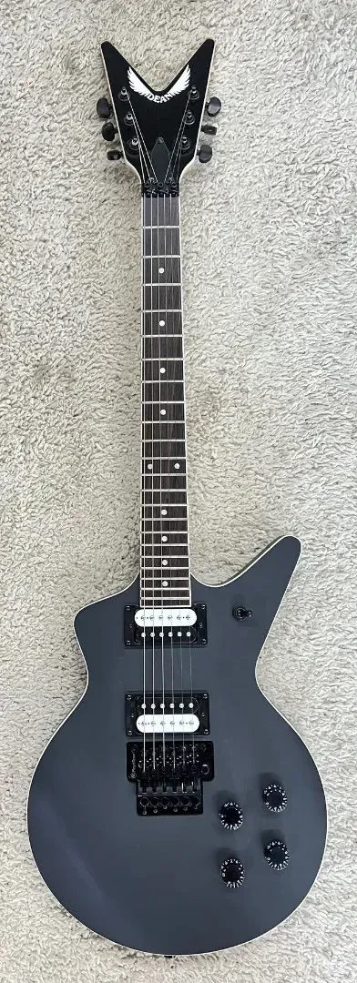 Dean Cadillac X Electric Guitar, Floyd Rose, Black Satin Finish, # CADIX F BKS