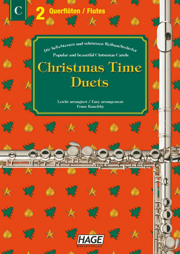 HAGE Christmas Time Duets für 2 Querflöten