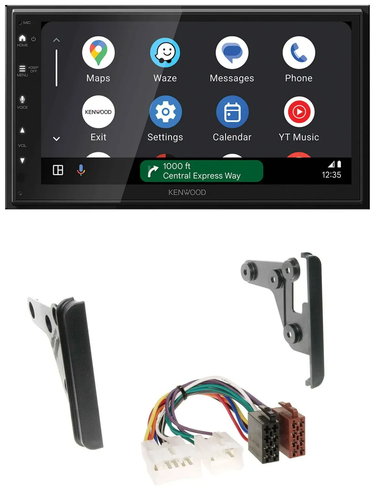 Автомагнитола для Toyota Kenwood 2-DIN DAB Bluetooth USB MP3