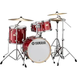 Б/У Ударная установка акустическая Yamaha Stage Custom (набор, 3 шт.) 18" бас-барабан, бордовый