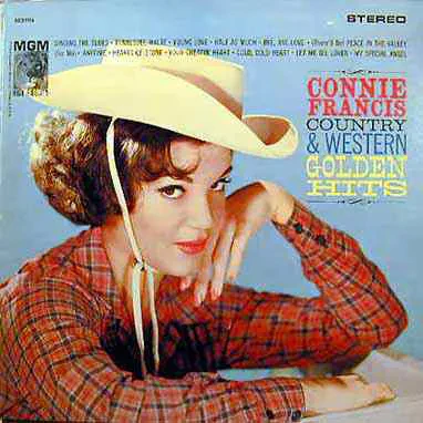 CONNIE FRANCIS - Country & Western Golden Hits (LP , Used)