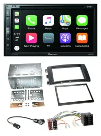 Pioneer DVD 2DIN MP3 DAB Bluetooth USB Autoradio für Smart ForFour 04-06 ForTwo