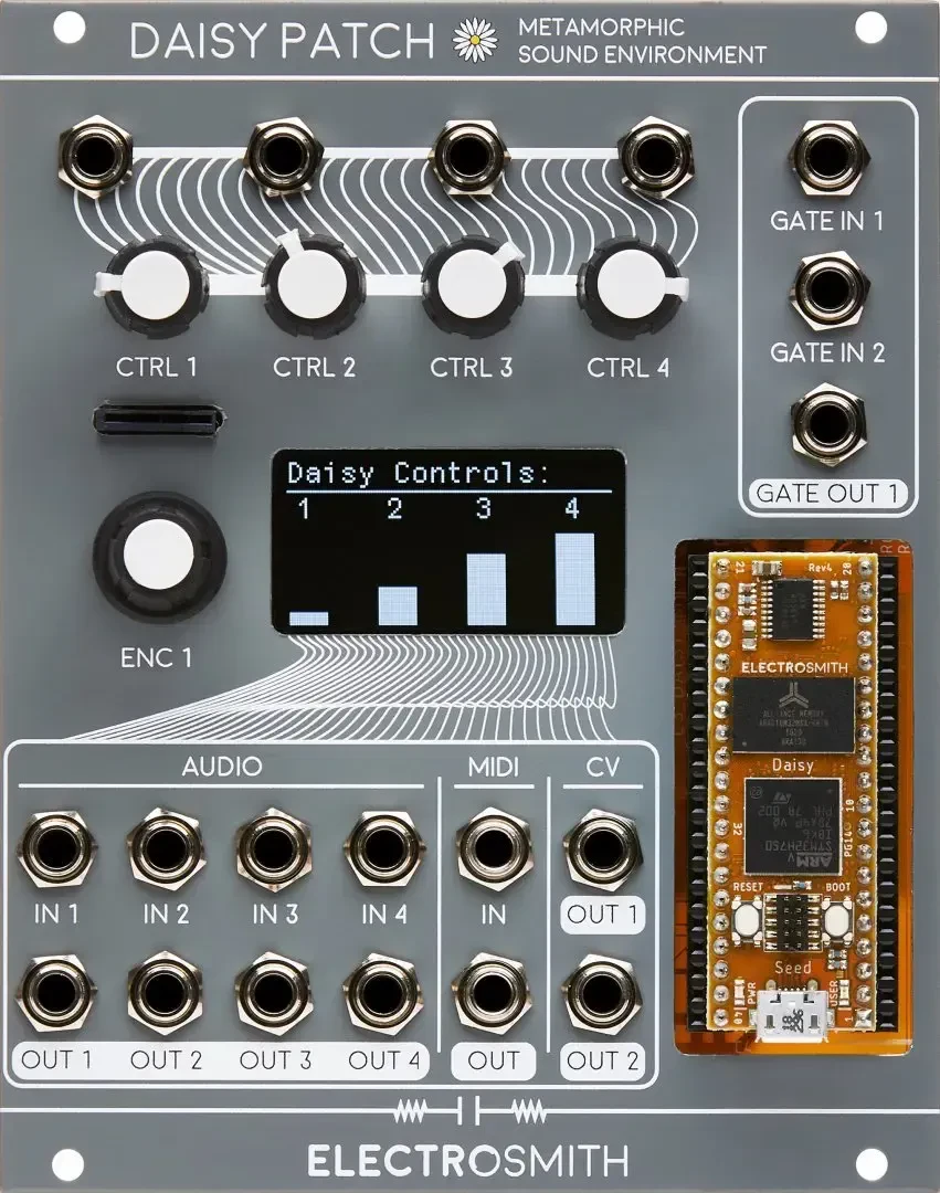 Модульный студийный синтезатор Electrosmith Daisy Patch Metamorphic Sound Environment Eurorack Module