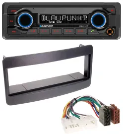 Blaupunkt MP3 Bluetooth USB AUX Autoradio für Toyota Celica, MR2 - schwarz