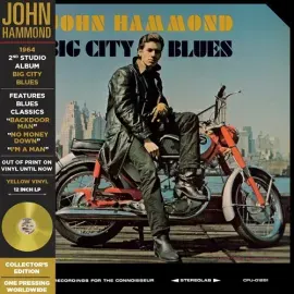Виниловая пластинка John Hammond - Big City Blues - Yellow [New Vinyl LP] Colored Vinyl, Ltd Ed, Yel