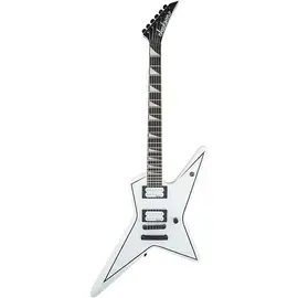 Электрогитара Jackson JS Series Signature Gus G. Star JS32 Satin White with Black Pinstripes