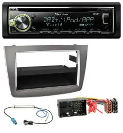 Pioneer DAB USB MP3 AUX CD Autoradio für Alfa Romeo Mito ab 14 955 silber