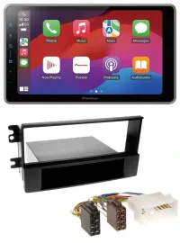Pioneer MP3 USB DAB Bluetooth 2DIN Autoradio für Kia Sportage II 2005-2009