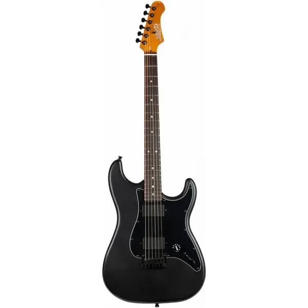 Электрогитара JET Guitars JS-400 Stratocaster HH Rosewood FB Matt Black