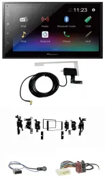 Pioneer DAB MP3 Bluetooth 2DIN USB Autoradio für Nissan Tiida Versa C11 2007-201