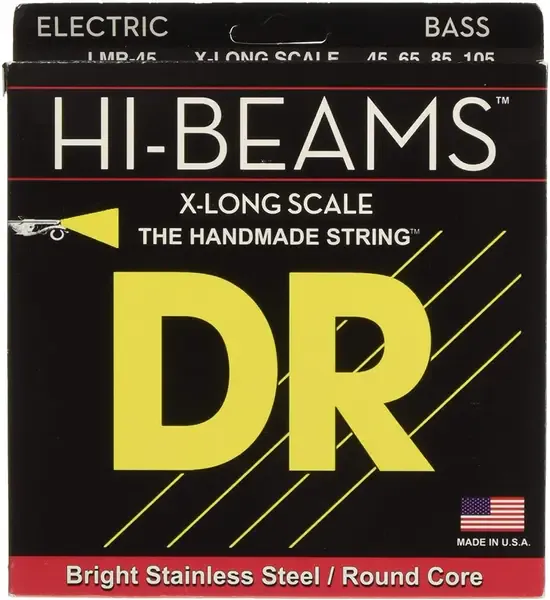 Струны для бас-гитары DR Strings Hi-Beam LMR-45 45-105