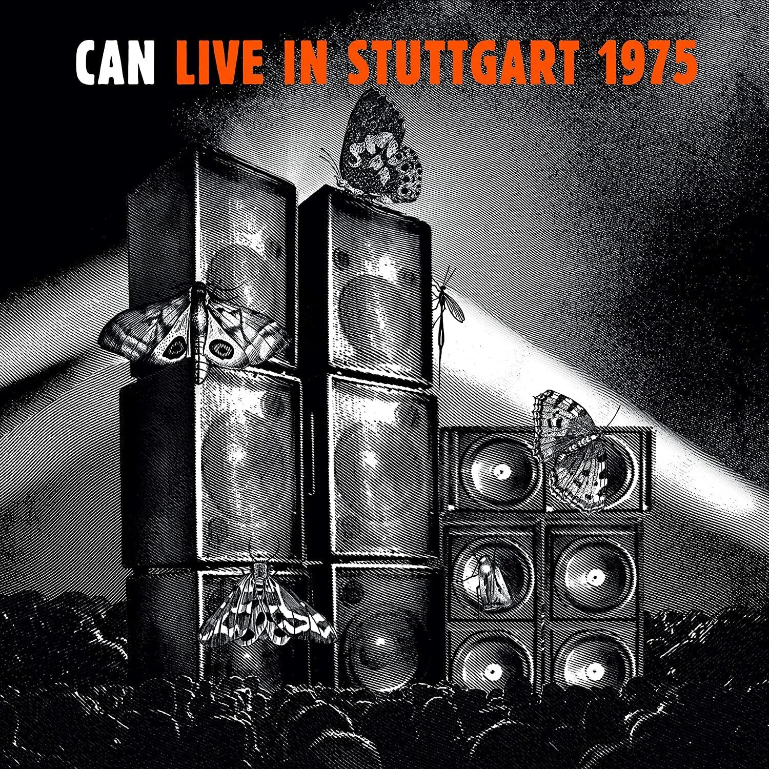 Виниловая пластинка Can - Live In Stuttgart 1975 [Orange Vinyl] NEW Sealed Vinyl LP Album