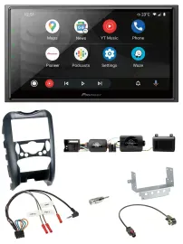 Pioneer USB 2DIN DAB Lenkrad Bluetooth Autoradio für Mini Cooper 06-14 Parksenso