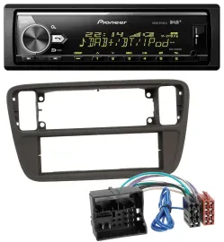 Автомагнитола для Seat Mii (с 2011) Pioneer Bluetooth, USB, DAB, MP3