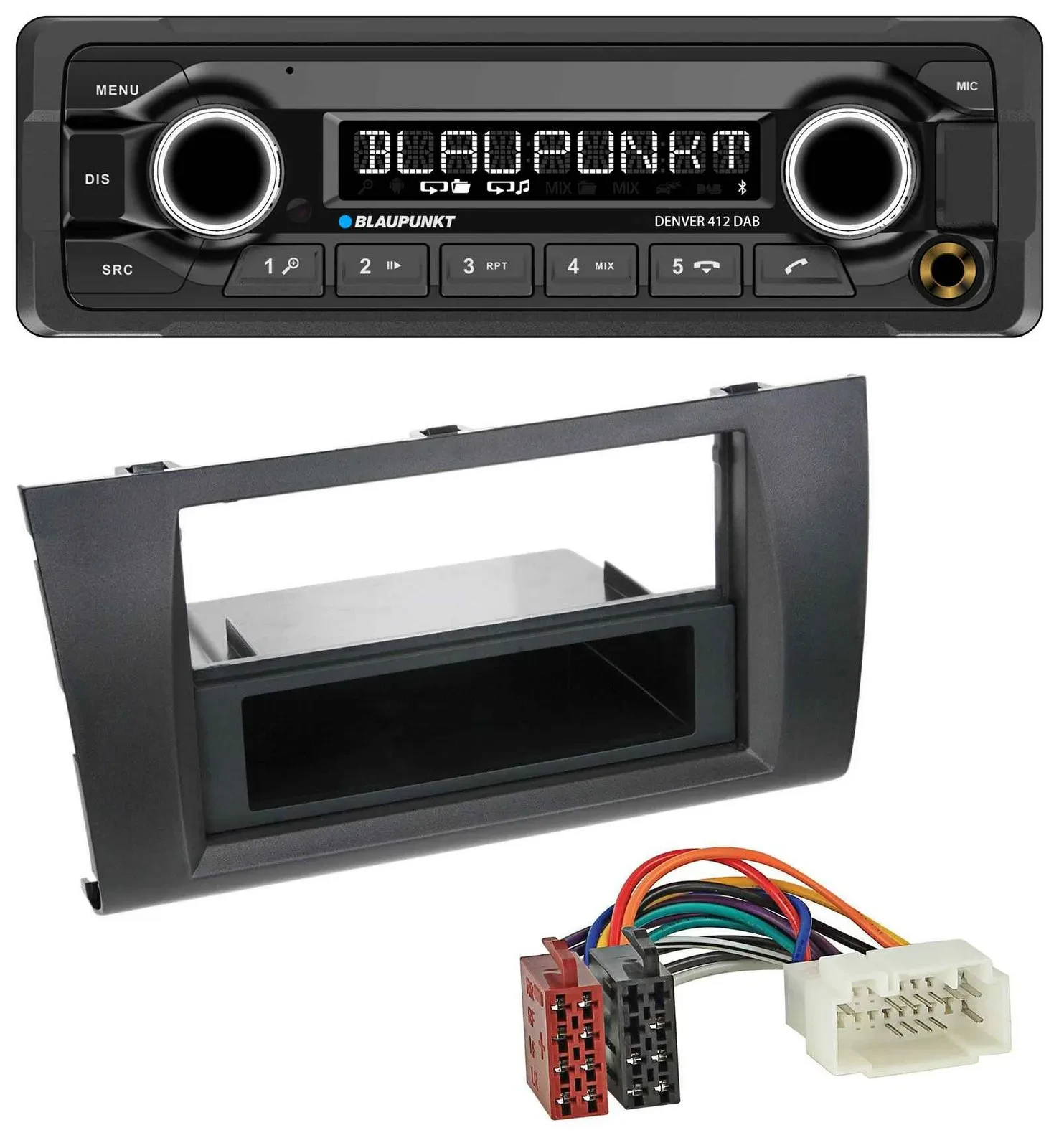 Blaupunkt Bluetooth DAB MP3 USB Autoradio für Suzuki Swift (2006-2010)