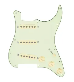 920D Custom Vintage American Loaded Pickguard for Strat With Aged White Picku...