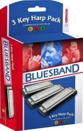 Набор губных гармошек Hohner Blues Band CGA