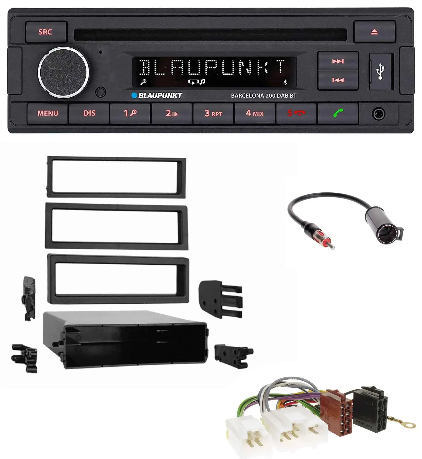 Blaupunkt USB DAB CD Bluetooth MP3 Autoradio für Nissan 200 SX 1994-1998 240 SX