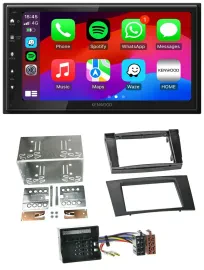 Автомагнитола для Mercedes E-Class S211 Kenwood 2DIN, MP3, USB, DAB, Bluetooth (2003–2009)