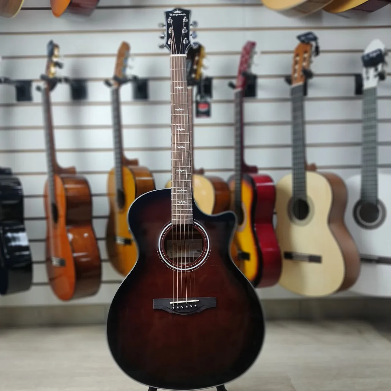 Трансакустическая гитара Kepma F1E GA WA