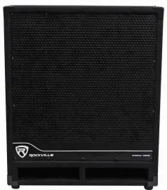 Rockville RBG18S 18" 2000 Watt Active Powered PA Subwoofer w/DSP+Limiter Pro/DJ