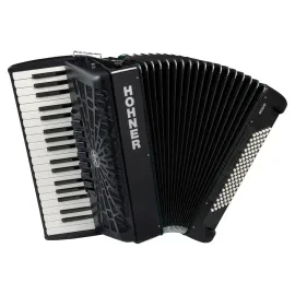 Hohner Bravo III 96 black Silent key - akustisches Akkordeon