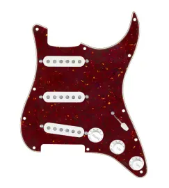 920D Custom Vintage American Loaded Pickguard for Strat With White Pickups, T...