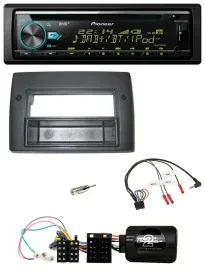 Pioneer DAB Lenkrad CD USB Bluetooth Autoradio für Fiat Stilo 2001-2007 Profi Ab