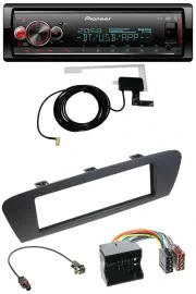 Pioneer Bluetooth DAB USB MP3 Autoradio für Renault Scenic (ab 12) - braun