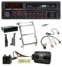Blaupunkt SD Lenkrad USB Bluetooth DAB Autoradio für Hyundai IX55 2009-2012 silb