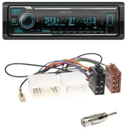 Kenwood Bluetooth MP3 DAB USB Autoradio für Mazda MX-5 (1989-2000)