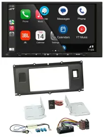 Автомагнитола для Land Rover Evoque (с 2011) JBL 2DIN, MP3, DAB, Bluetooth, USB