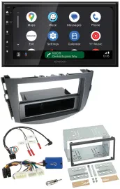 Автомагнитола Kenwood 2DIN, DAB, Bluetooth, USB, совместимая с кнопками на руле, для Toyota RAV4 (с 2011), 28-pin