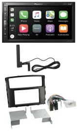 Pioneer USB 2DIN Bluetooth DAB MP3 Autoradio für Mitsubishi Pajero Shogun ab 14