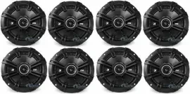 8) Kicker DSC65 43DSC6504 6.5" 120W RMS 2-Way DS Series Coaxial Car Speakers
