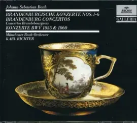 MUNCHENER BACH-ORCHESTER / KARL RICHTER - Brandenburg Concertos / Concertos Bwv 1055 & 1060 (2CD)