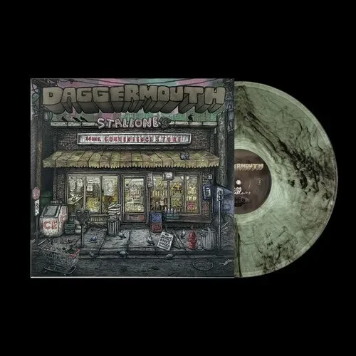 Виниловая пластинка Daggermouth - Stallone - Coke Bottle W/ Black Swirl [New Vinyl LP] Colored Vinyl