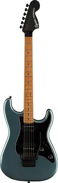 Электрогитара Fender Squier Contemporary Stratocaster HH FR Gunmetal Metallic