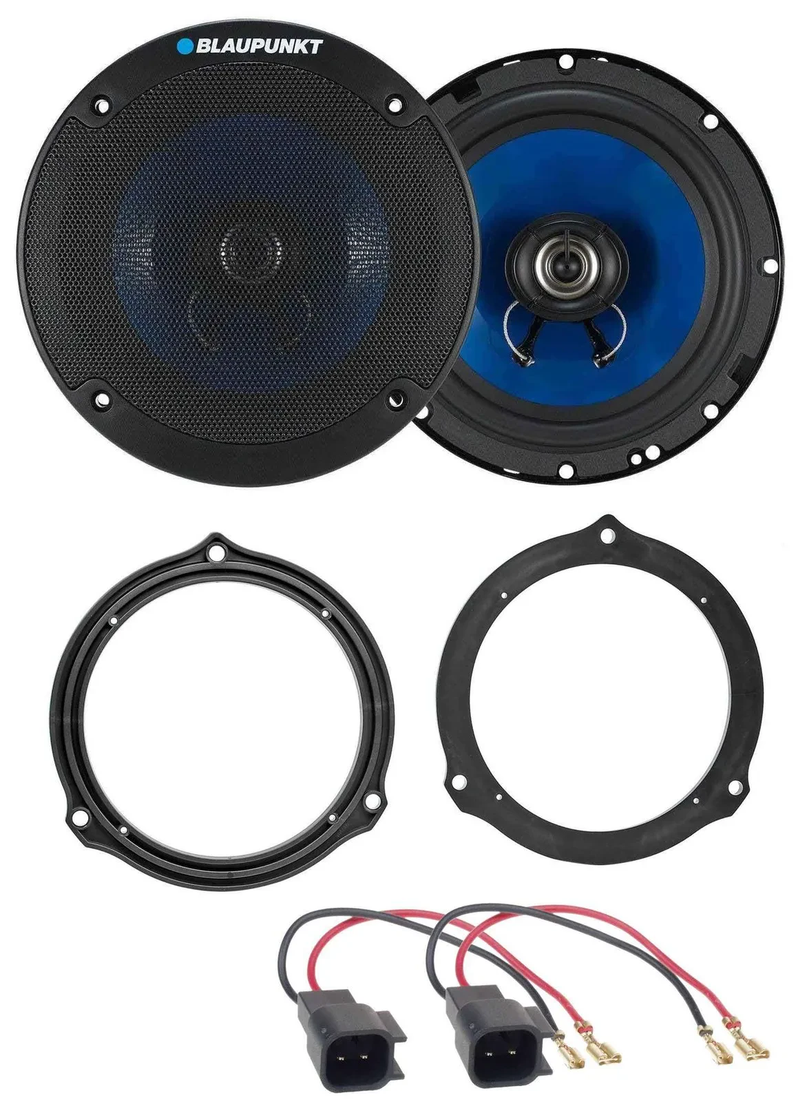 Blaupunkt 2-Wege 250Watt 16,5cm Lautsprecher für Ford Focus 04-10 Hecktür Auto B