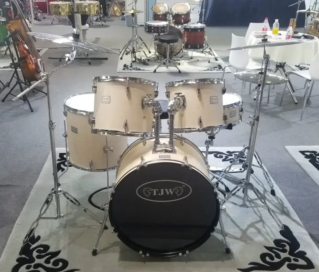 Акустическая ударная установка TJW JW225-E1-NATURE-WIRE бежевая