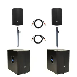 Audio Discovery 10+15 Stage 1, Aktive Lautsprecher & Bassboxen Set