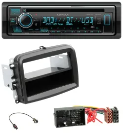 Автомагнитола для Fiat 500L (с 2012) Kenwood MP3 Bluetooth DAB USB CD