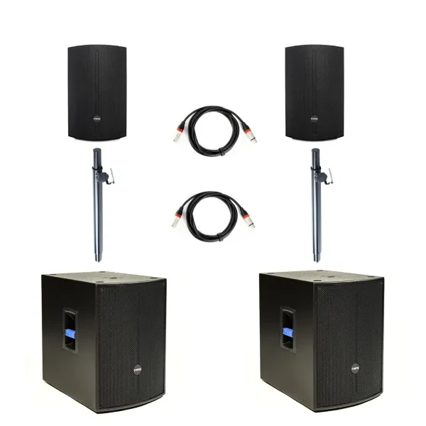 Audio Discovery 10+15 Stage 1, Aktive Lautsprecher & Bassboxen Set