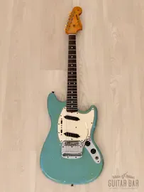Электрогитара Fender Mustang Offset Daphne Blue USA 1965 w/ Case