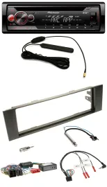 Pioneer CD USB Lenkrad DAB MP3 Autoradio für Audi A3 03-06 Teilsystemadapter