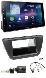 Автомагнитола для Suzuki SX4 (с 2013) Pioneer Bluetooth, USB, DAB, совместимая с кнопками на руле
