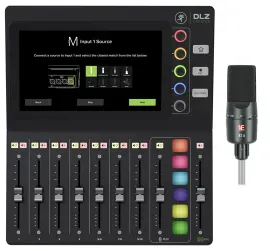 Цифровой микшер для подкастов Mackie DLZ Creator (набор) с микрофоном sE Electronics X1 A