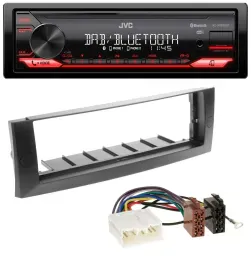 JVC Bluetooth USB DAB MP3 Autoradio für Mitsubishi Colt (2004-2008)