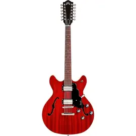 Электрогитара полуакустическая Guild Starfire I-12 12-String Semi-Hollow Electric Guitar Cherry Red