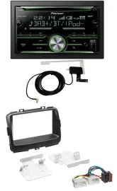 Автомагнитола для Kia Carens 4 RP (с 2013) Pioneer 2 DIN, CD/USB/MP3, Bluetooth, DAB